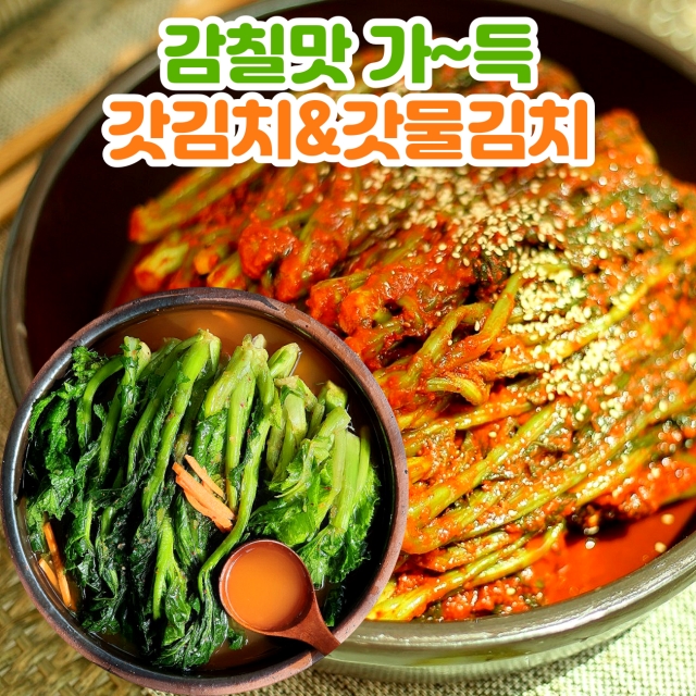 감칠맛 톡톡!!여수 갓김치&갓물김치